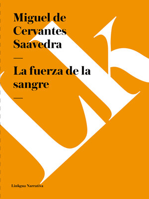 cover image of La fuerza de la sangre